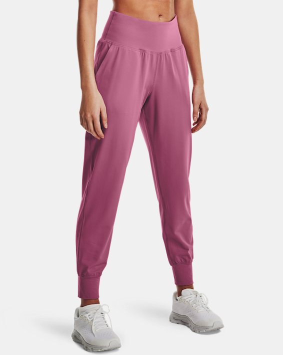 Women's UA Meridian Joggers in Pink image number 0